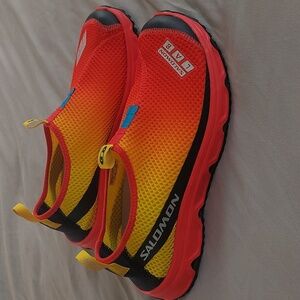 Salomon RX MOC 3.0 Advanced Mens 10/ Womens 11 Lemon Red Black